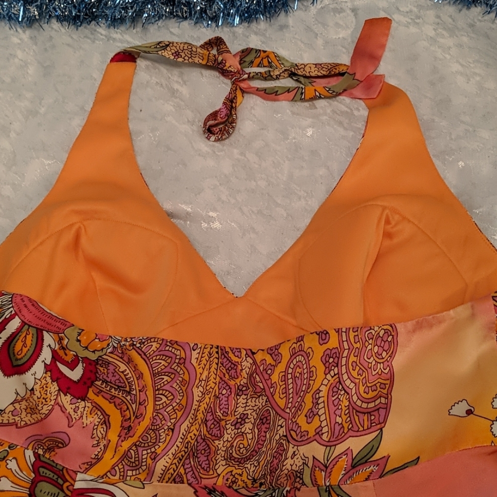 Cache halter blouse - Picture 3 of 4